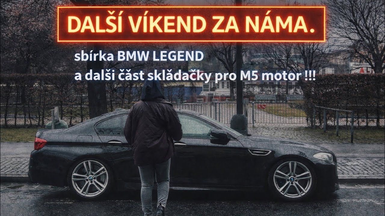 Praha, BMW sbírka & další dílek do skládačky M5 3.8 | Víkend v dílně i na cestě