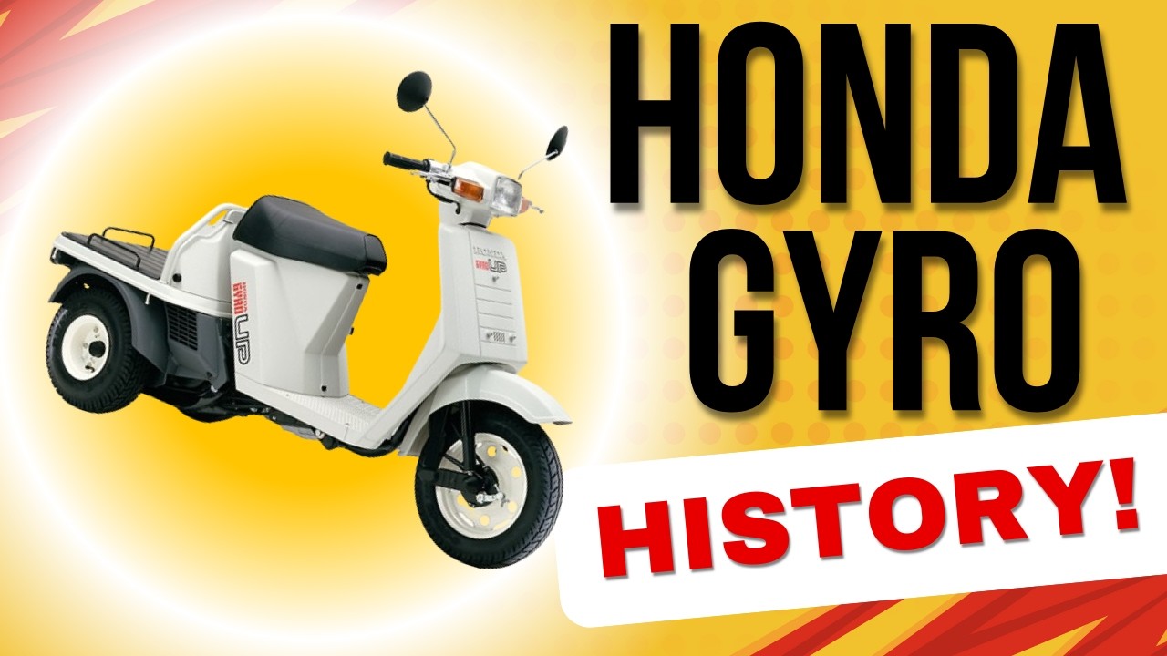 History of the Honda Gyro - J's Garage