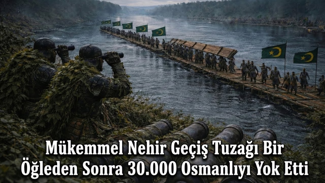 Eugene’in kusursuz nehir geçişi tuzağı 30.000 Osmanlıyı NASIL YOK ETTİ (1697)