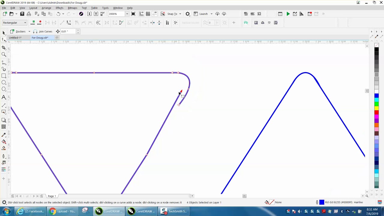 Corel Draw Tips & Tricks Triangle not smooth and rounded corners