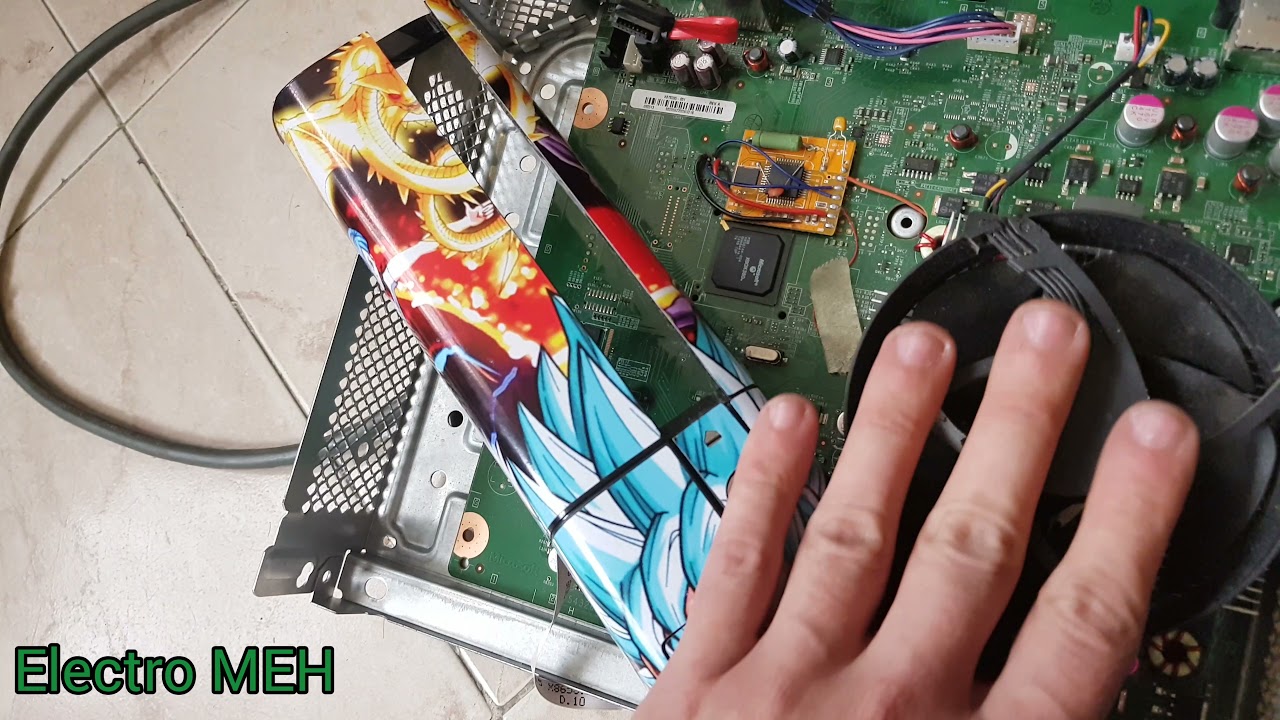 parte 1. mi xbox 360 prende pero no da video.  reparación