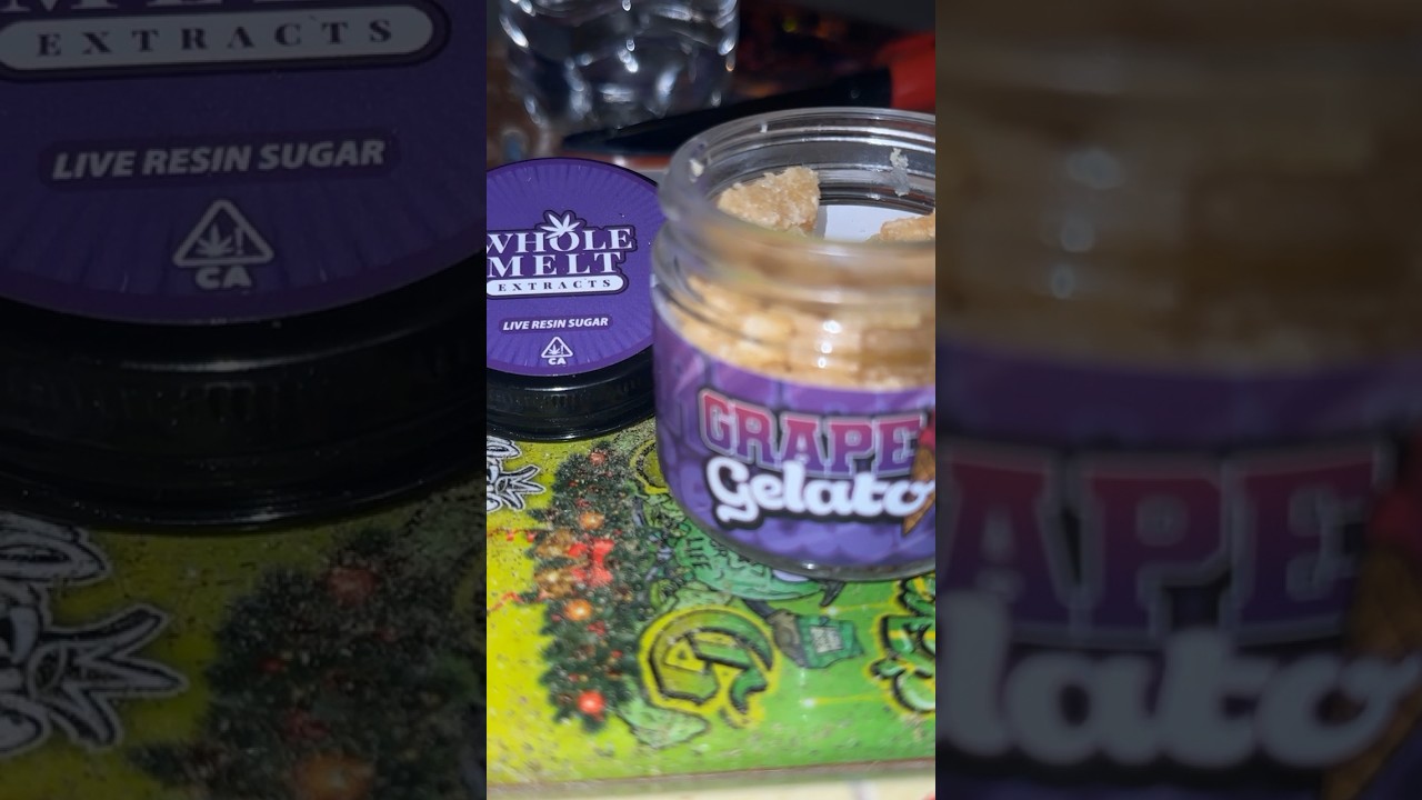 Grape Gelato Cali Live Resin Sugar 🍇🍧🍯