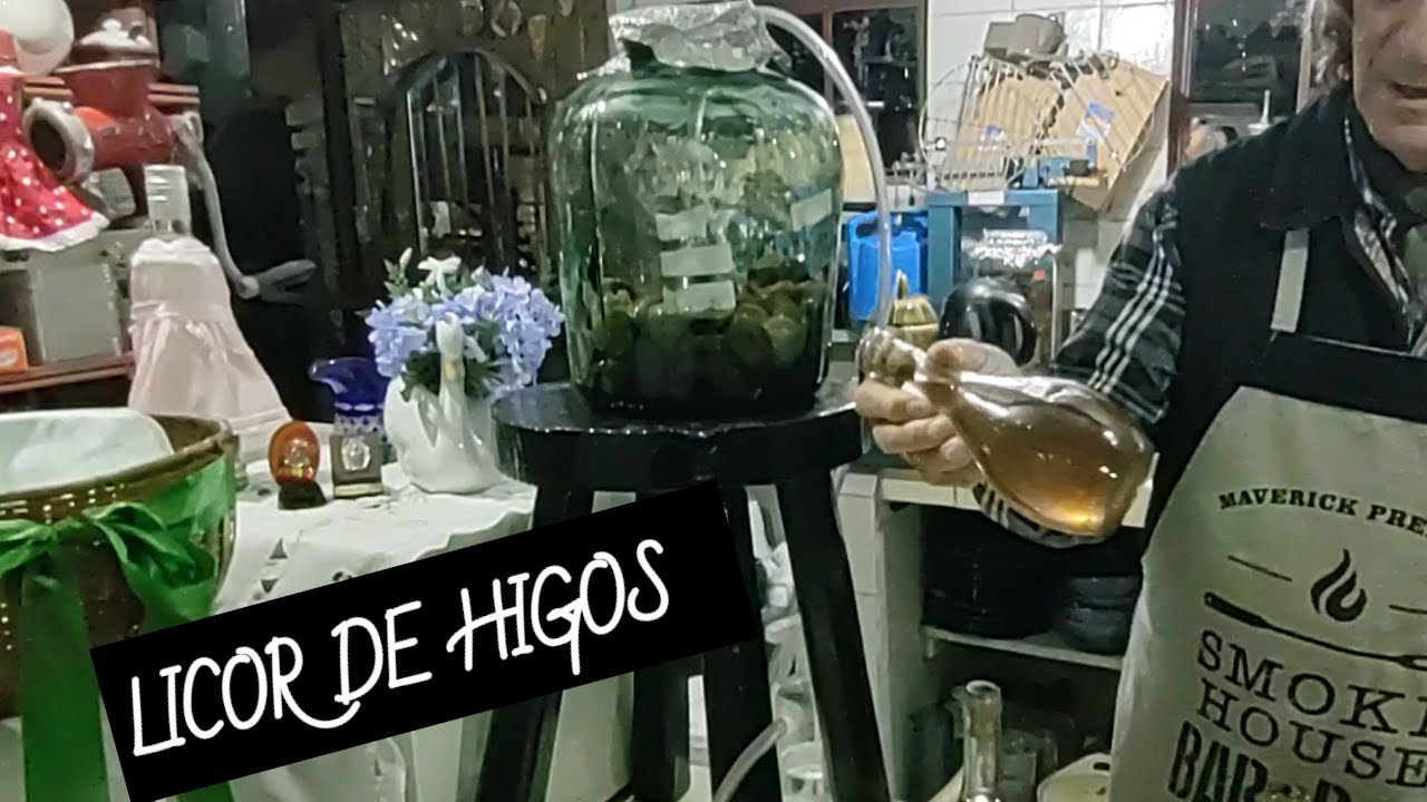 Como elaborar licor higos de higos casero