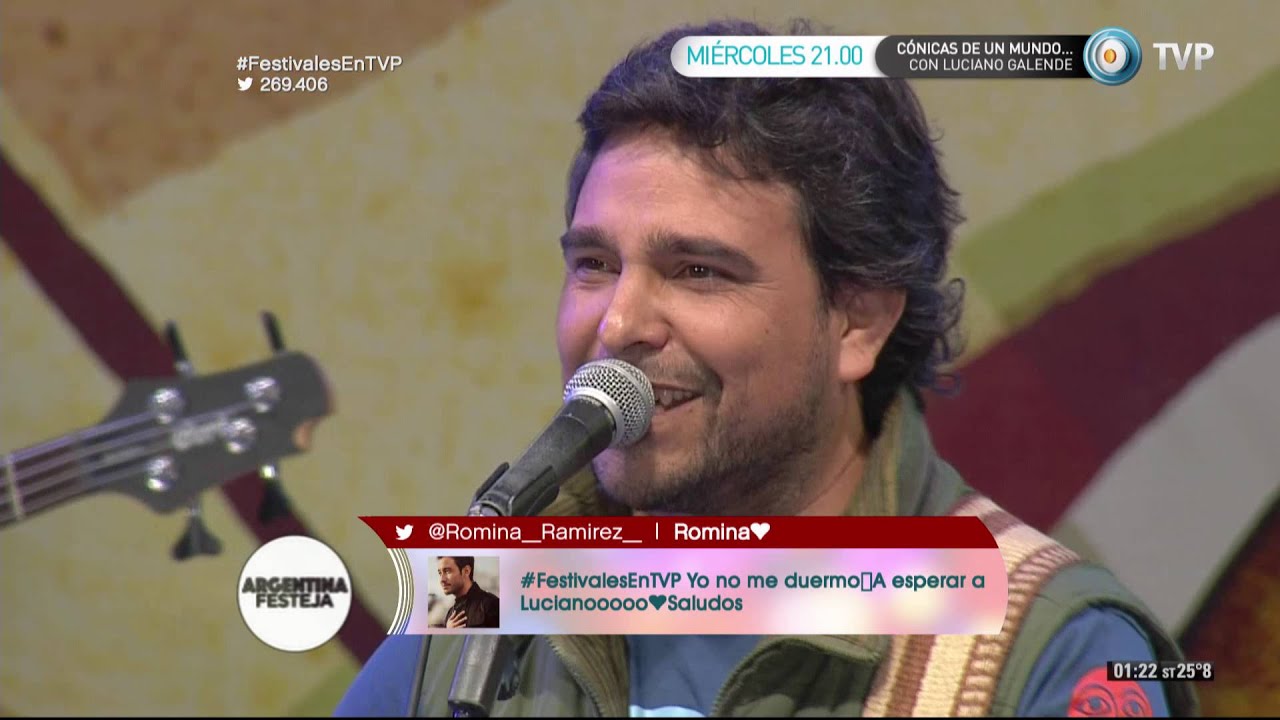 Emiliano Zerbini en el Festival de Cosquín 2016