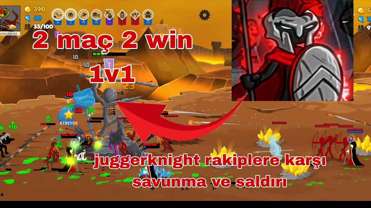 Bu desteyle full win. Stick War 3 multiplayer gameplay 1v1. SW3
