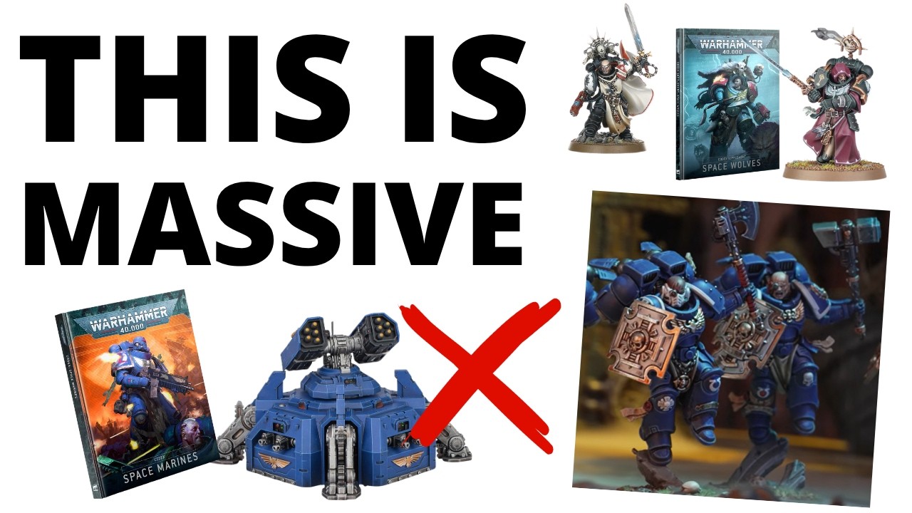 ENORMOUS Space Marine News - T5 Marines, Removed Units, New Kits and More...