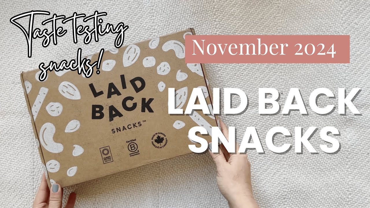 Laid Back Snacks 2024 | Taste Testing Laid Back Snacks & Review
