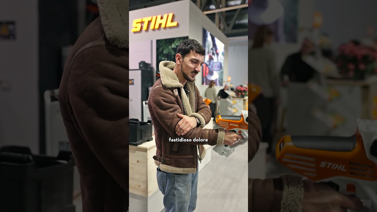Il potatore a batteria GTA 40 di STIHL: la voce di un professionista