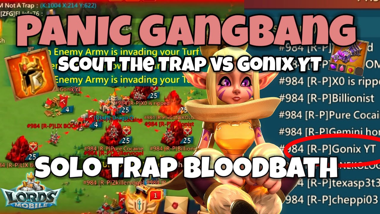 LORDS MOBILE YOUTUBERS CLASH ! KVK MADNESS! SCOUT VS GONIX  - Lords Mobile