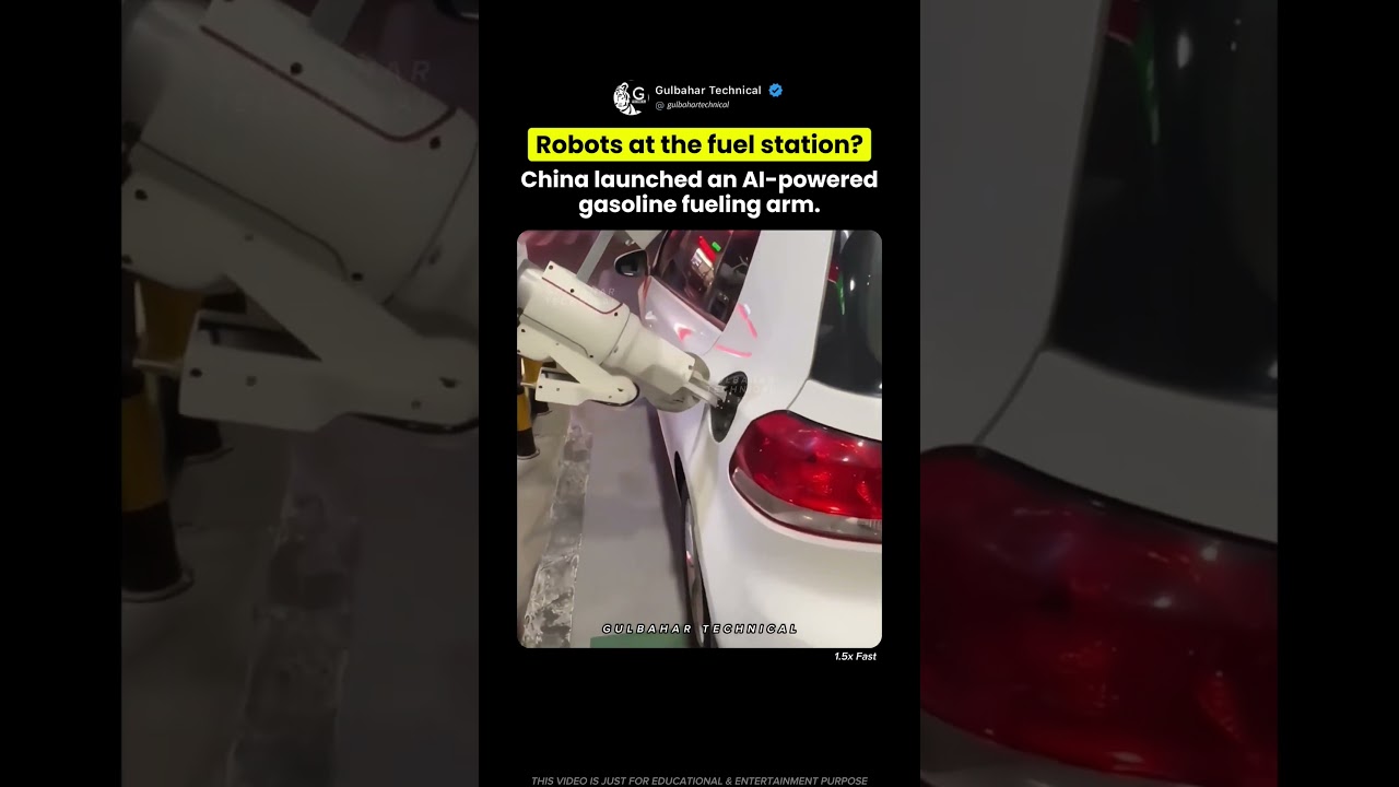 China&rsquo;s AI Robot Now Fills Your Car&rsquo;s Fuel! 🤖⛽