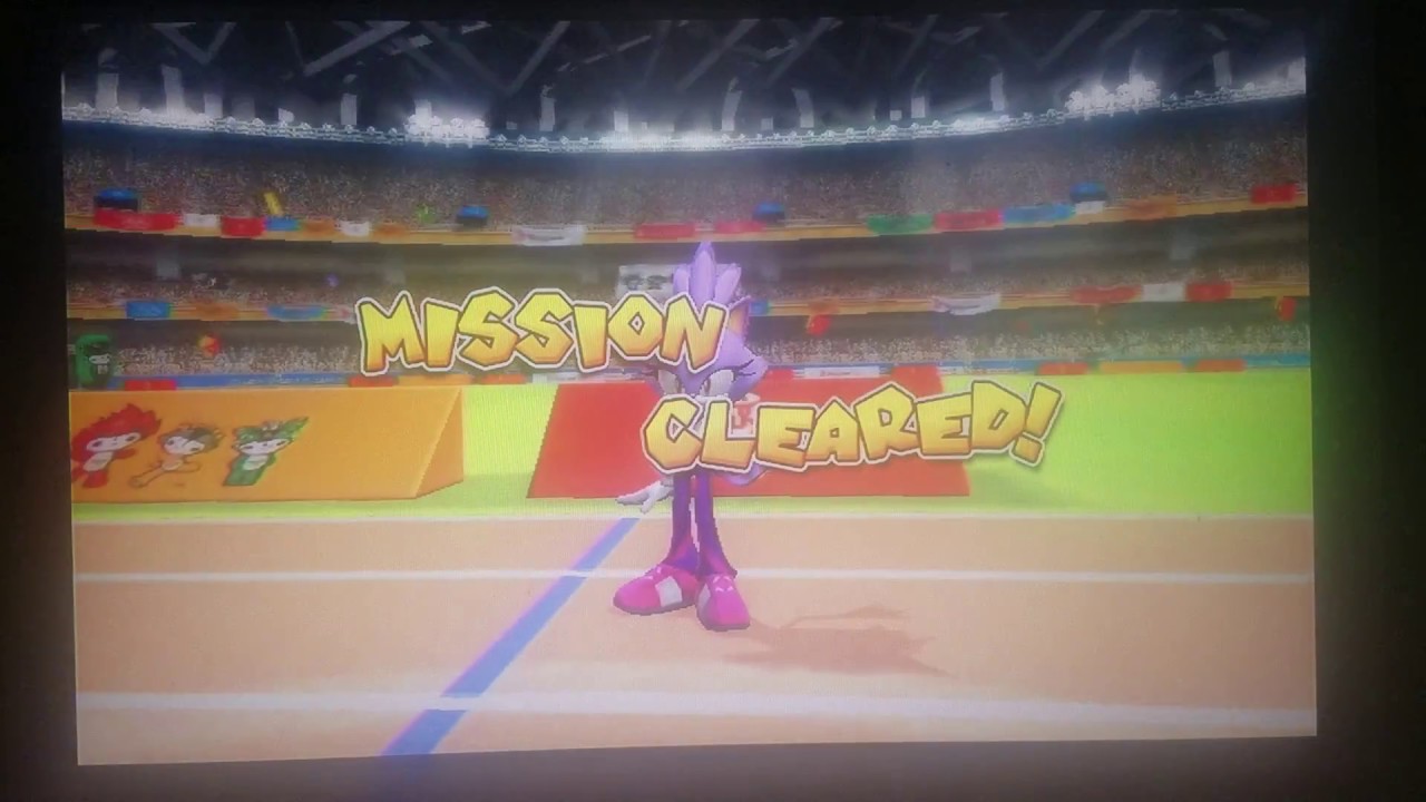 Mario & Sonic at the Olympic Games Mission Mode Blaze's Mission's