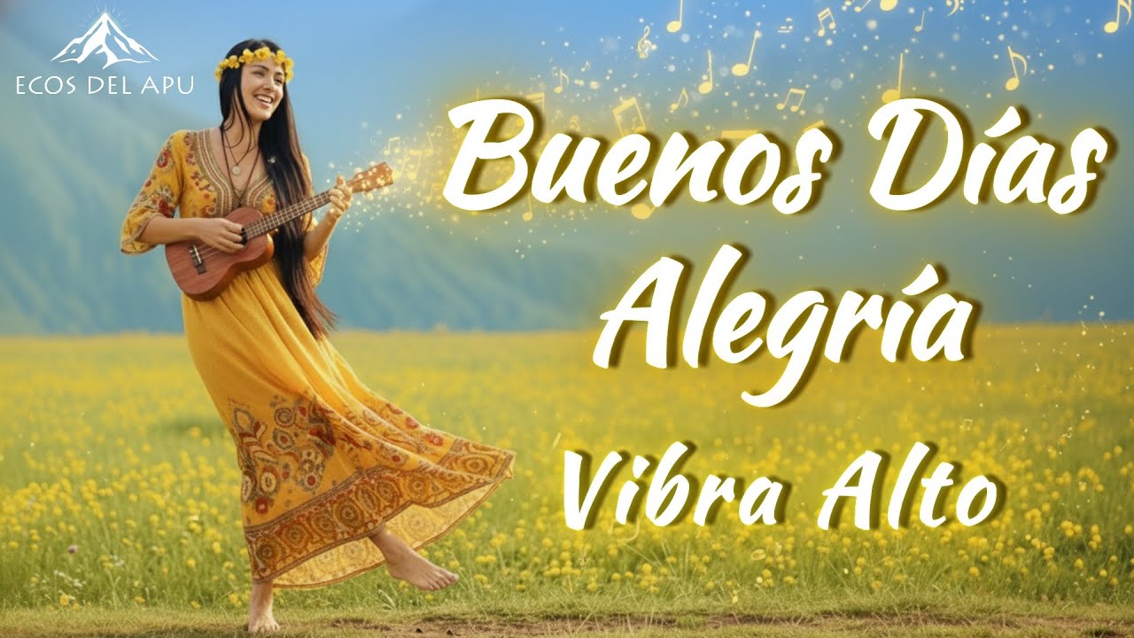 Música Alegre para VIBRAR EN GRATITUD 🌟 Buenos Días Alegría