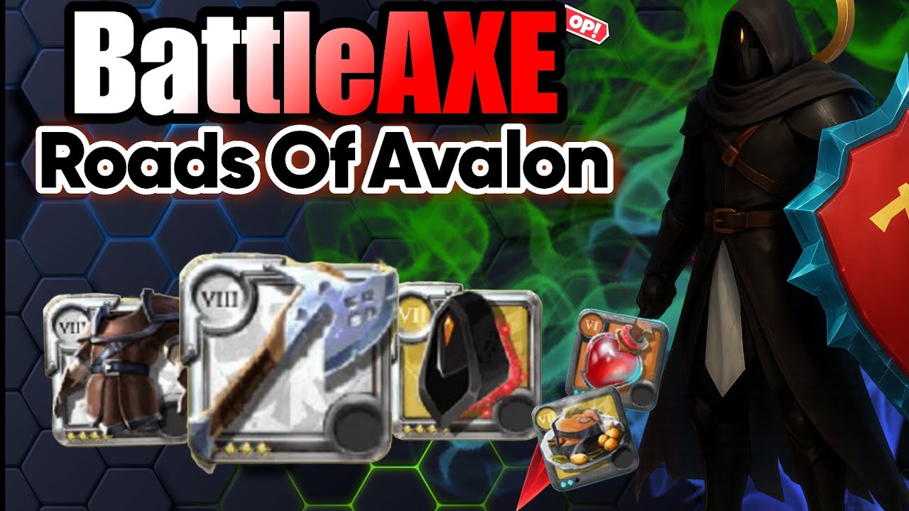 Battle Axe  Roads Of Avalon Best Solo  Weapon | Albion Online