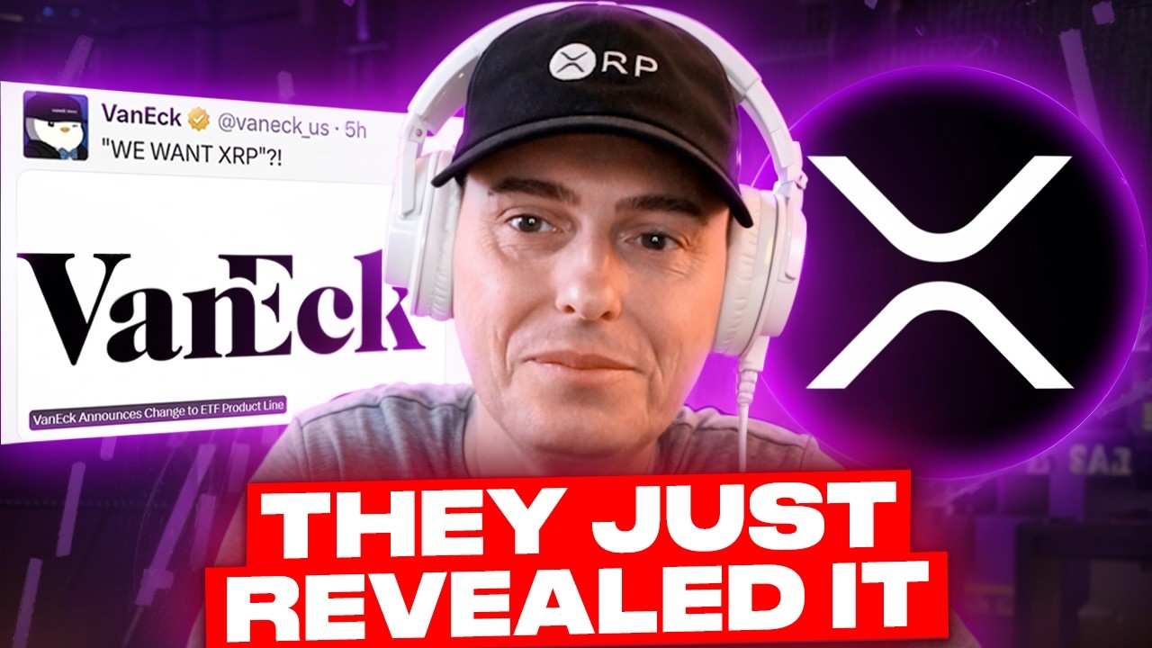 VANACK только что выпустил бомбу. XRP! (🚨ВНИМАНИЕ!)