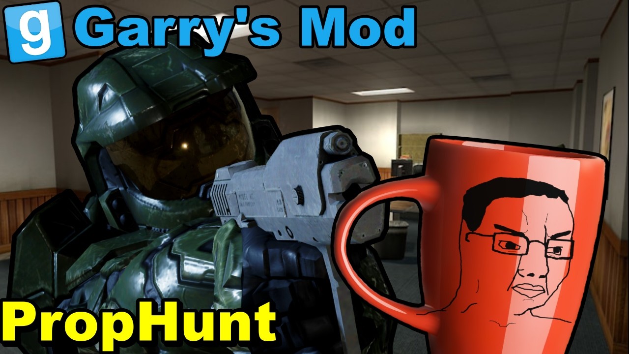 I Became Invisible In PropHunt | Garry's Mod Funny Moments