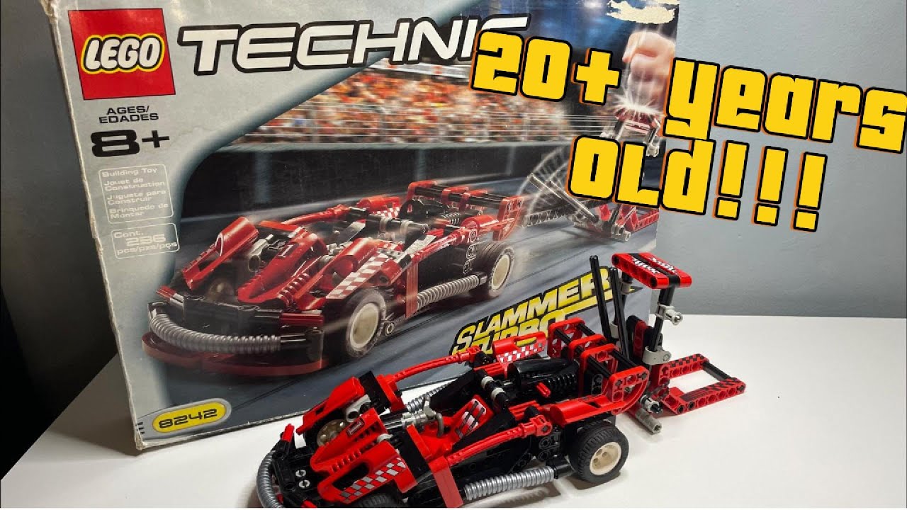 Speed build and review of a 20+ year old lego technic set