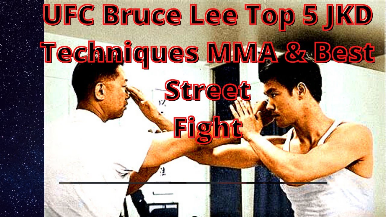 UFC Bruce Lee Top 5 Favorite JKD Techniques USED in MMA & Best Real Street Fight Self-Defense!