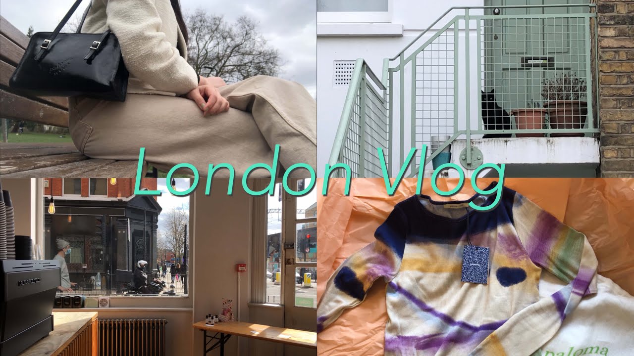 vlog 🇬🇧 봄이 왔어요 | 팔로마울 | 동네 산책 | 커피 맛집과 빵 맛집 | 영국일상 | 런던브이로그 | 워홀