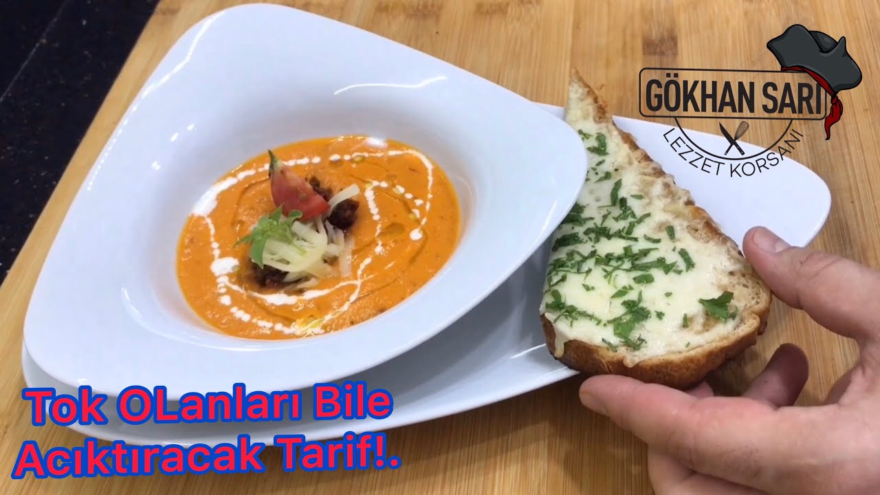 KÖZ DOMATES ÇORBASI Kokusu ekrandan geçecek kadar güzel!!..