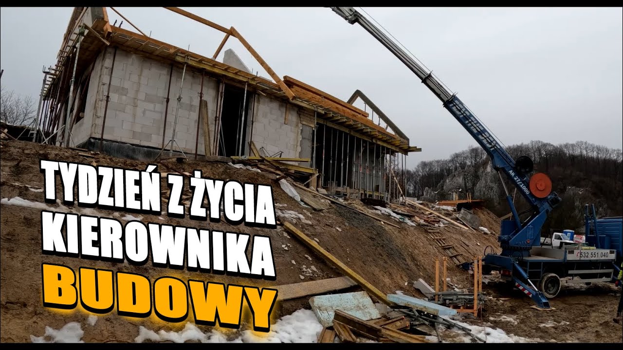 Tydzień z życia Kierownika Budowy!!!! Czuć wiosnę na budowie!!!!