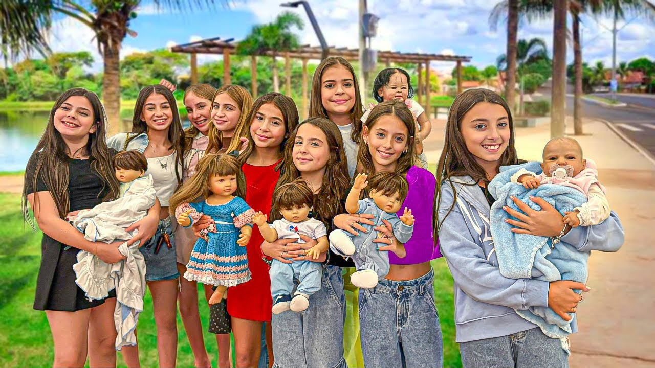 LEVAMOS NOSSAS BEBÊS REBORN PRA PASSEAR NO SHOPPING!!!
