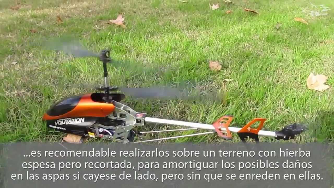[ Consejos ] Primer vuelo Helicóptero R/C ( Volitation 9053 )