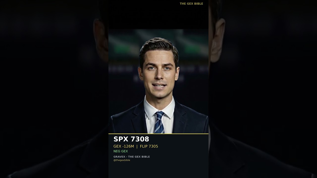 Why SPX Could Drop Fast Today &mdash; Negative GEX Explained | GEX Daily #14