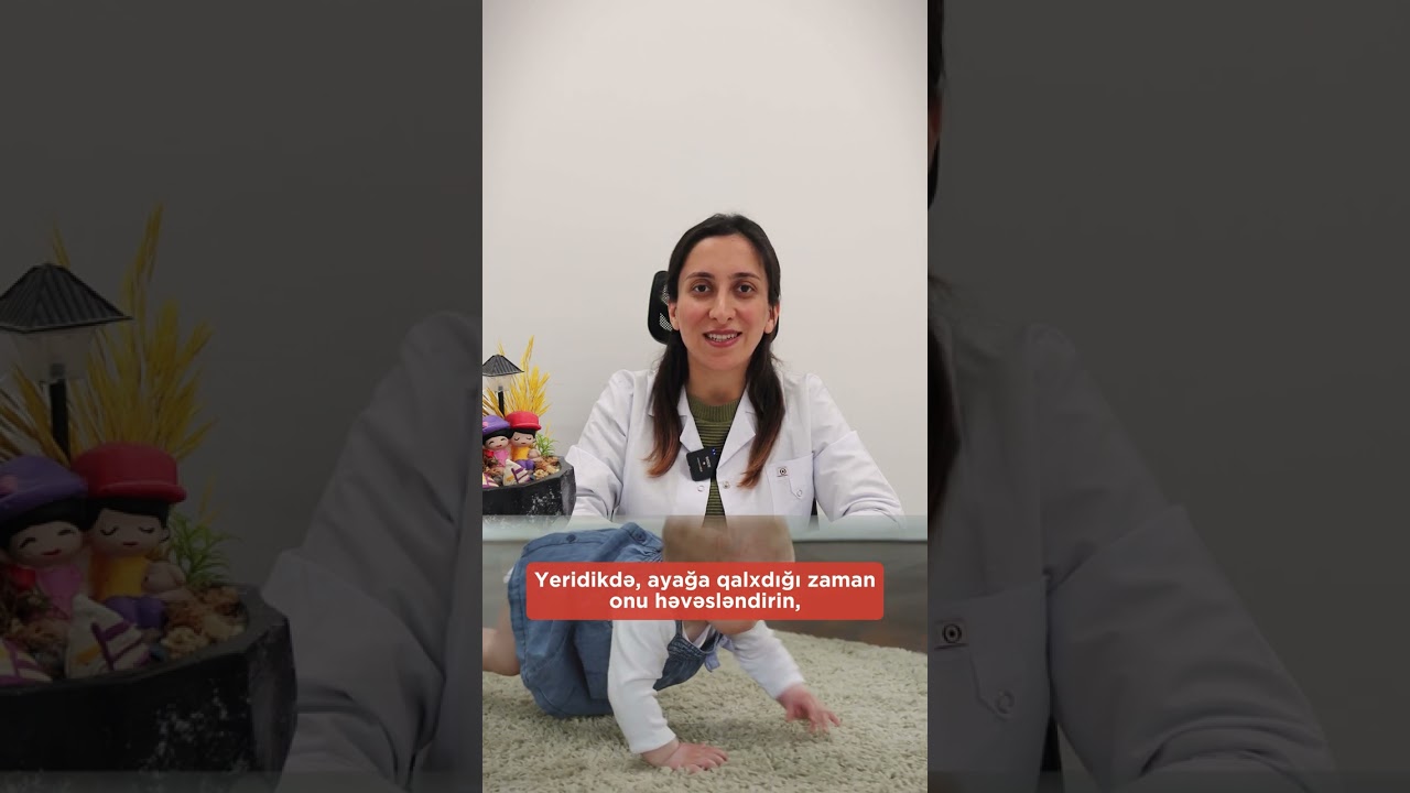 Körpələr nə zaman yeriməyə başlayır? Körpənin yeriməsinə necə kömək edə bilərsiniz?