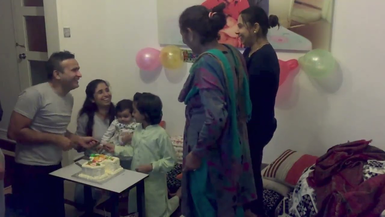 Aamani 1st birthday video
