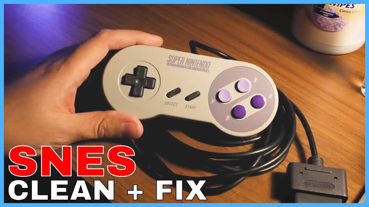How to fix STICKY buttons on a Nintendo SNES controller (STEP BY STEP)