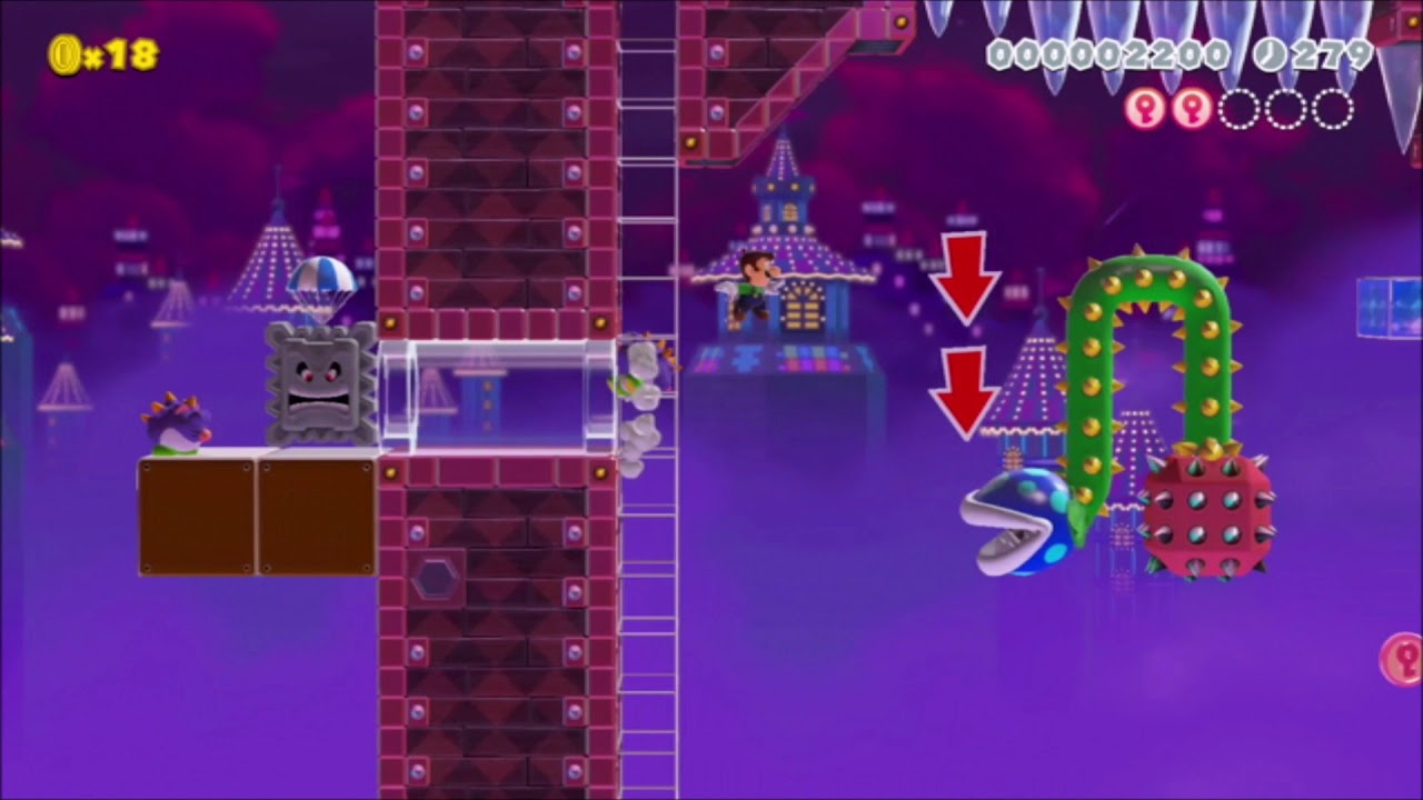[SMM2] Pit of PePanga: Blinkin Park by PePanga (1st Clear)