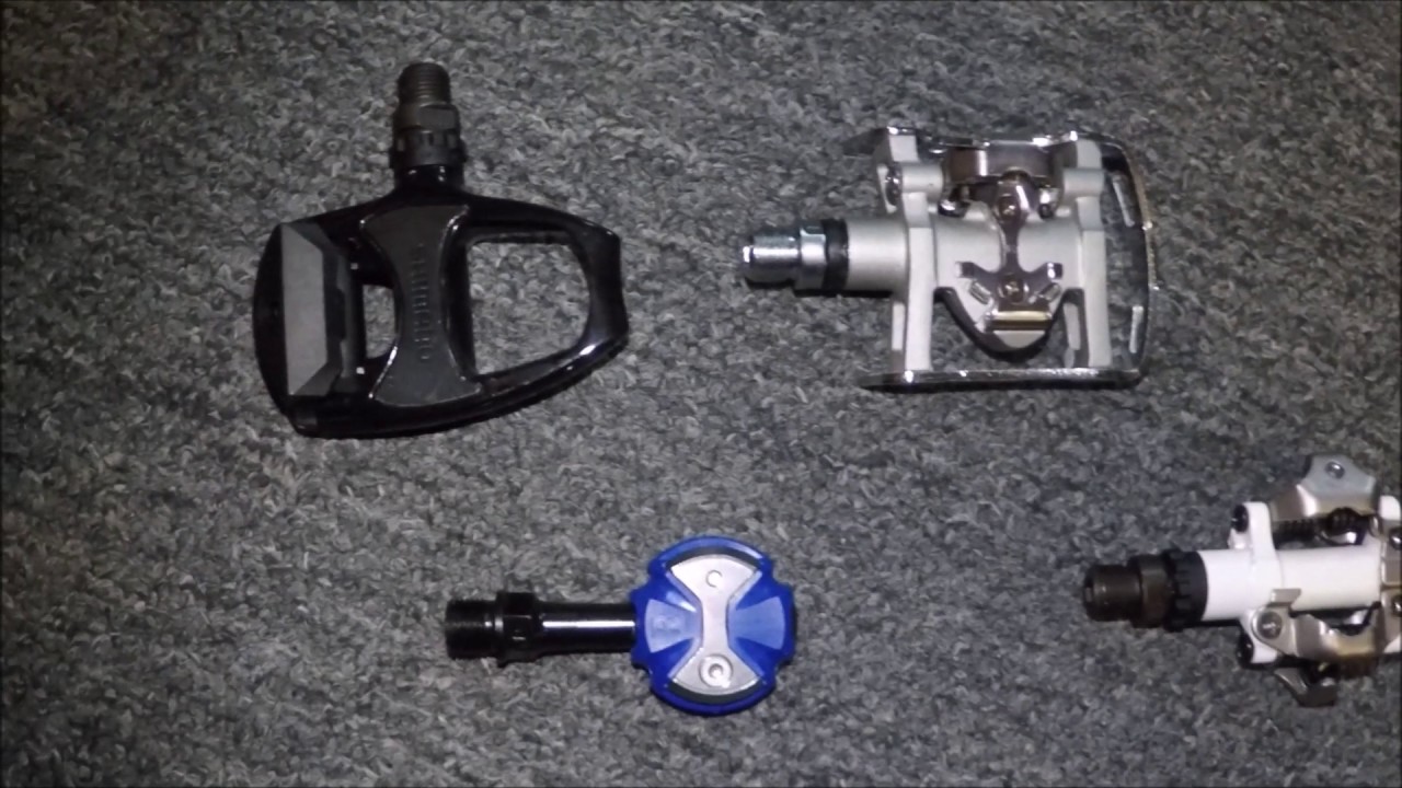 Spin Bike Clipless Pedals