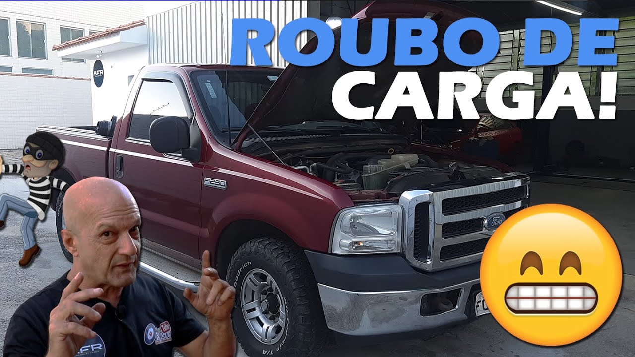 Ford F-250 ROUBANDO carga!!!