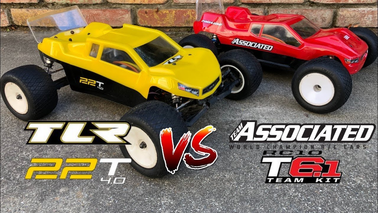 TLR 22T 4.0 против Team Associated T6.1