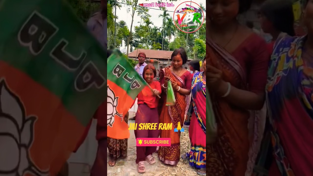 #halo #bengalelection2026 #Bengal Election2026 Modi win celebration in West Bengal!