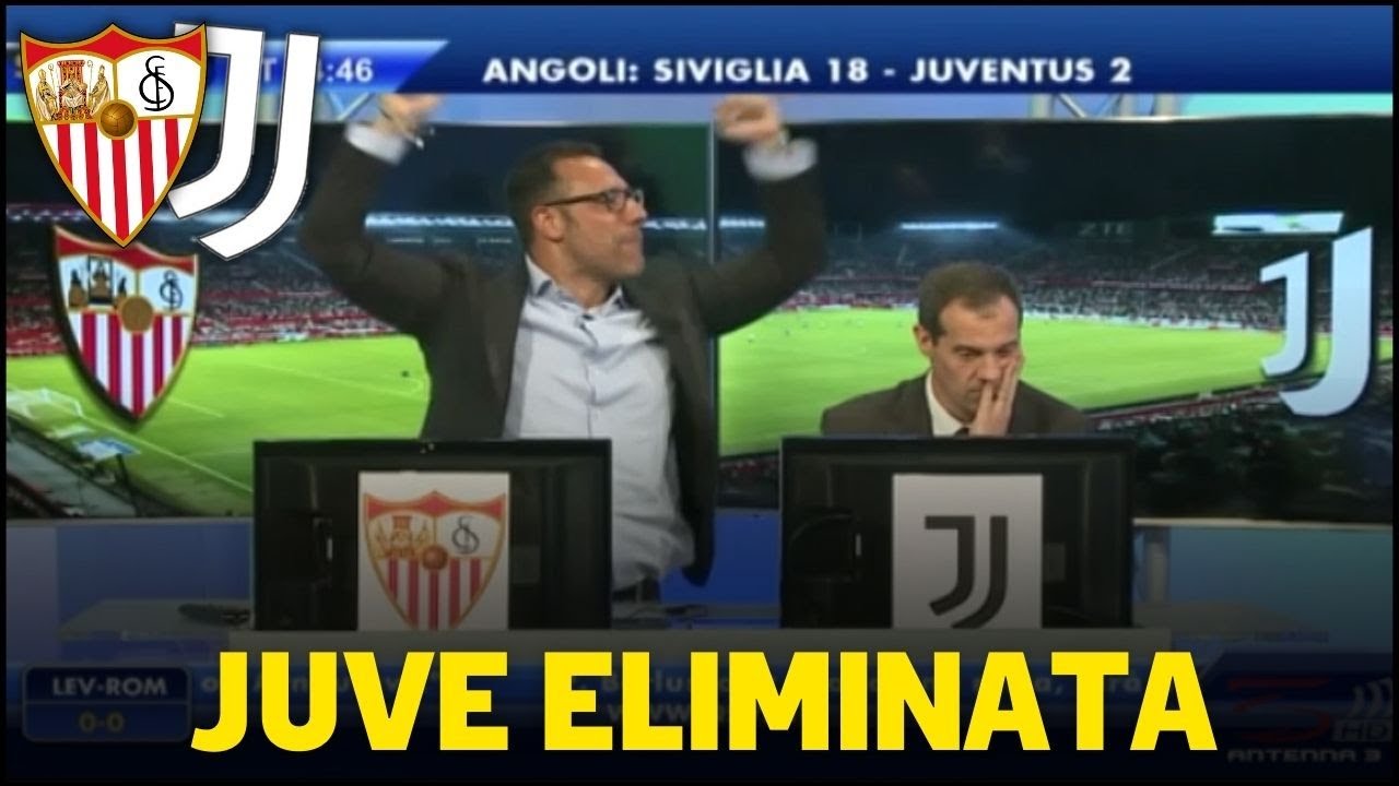 GOL DI SIVIGLIA JUVE 2-1: BIANCONERI ELIMINATI AI SUPPLEMENTARI