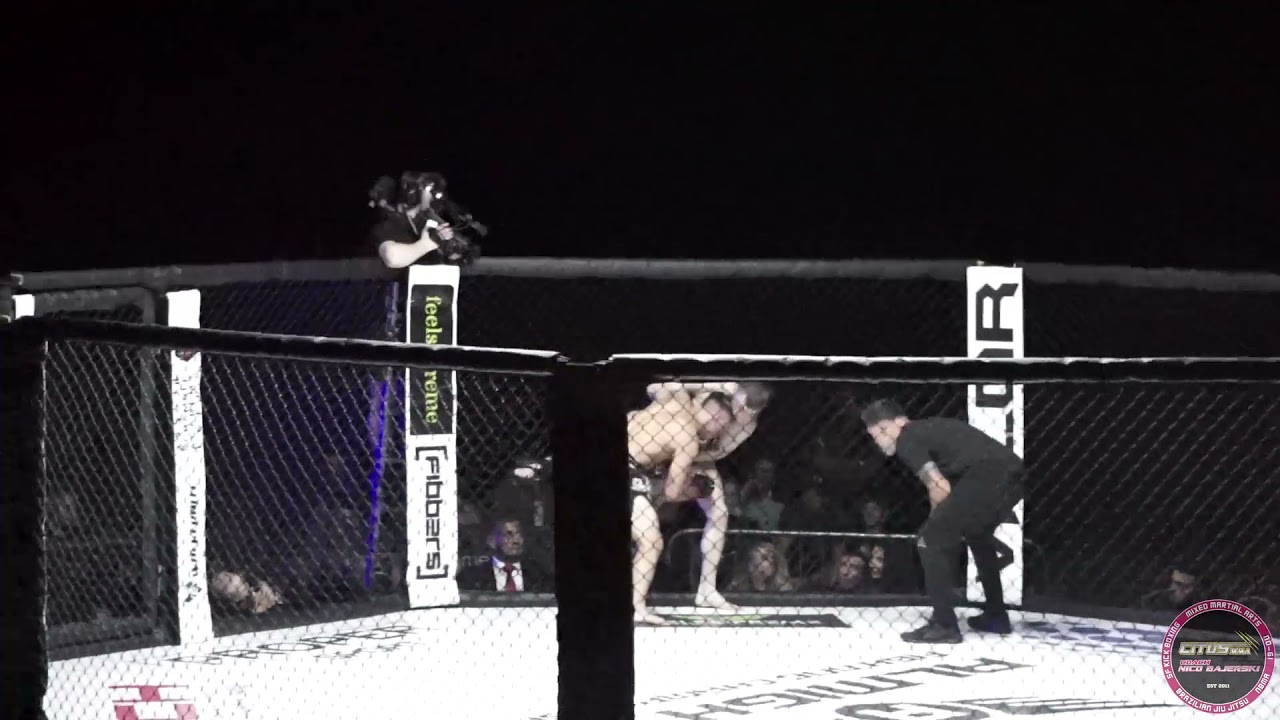 Flying triangle choke! Hayden wins at Almighty fighting championships! Team BMA.