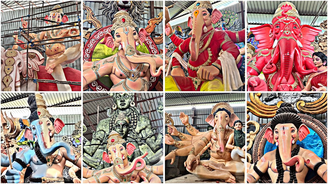 Shree Chowdhary arts most unique idols of 2025 |Most unique style Ganesh idols of Hyderabad