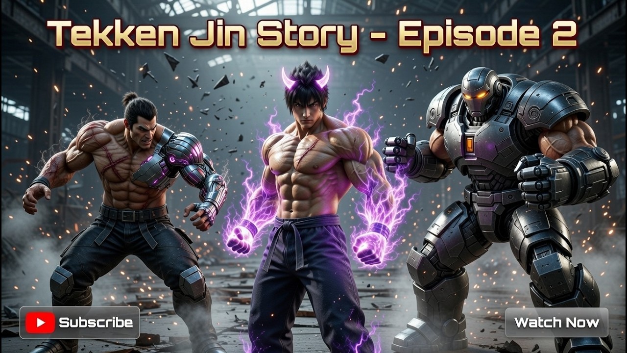 Tekken 8 Jin Story Episode 2 | Jin Kazama vs Deadly Villains