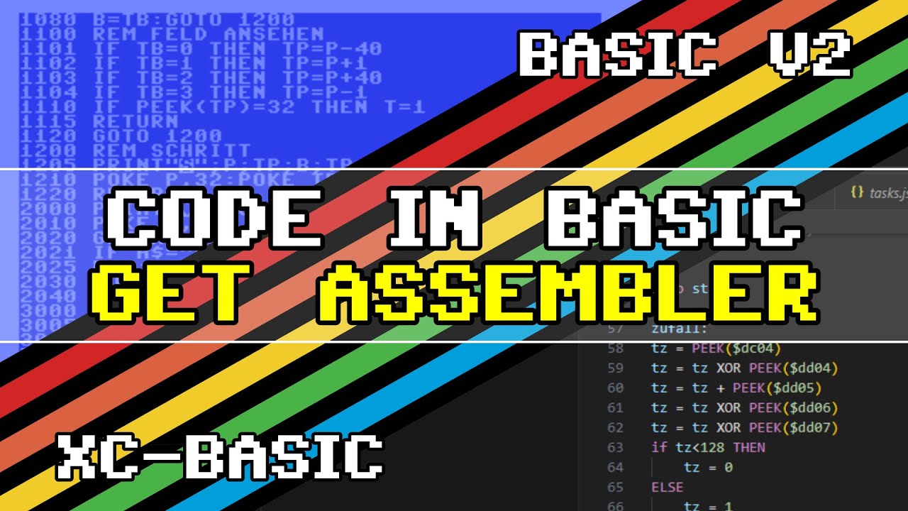 C64 Hybrid-Coding: BASIC V2 mit XC-BASIC beschleunigen (Zusammenfassung)