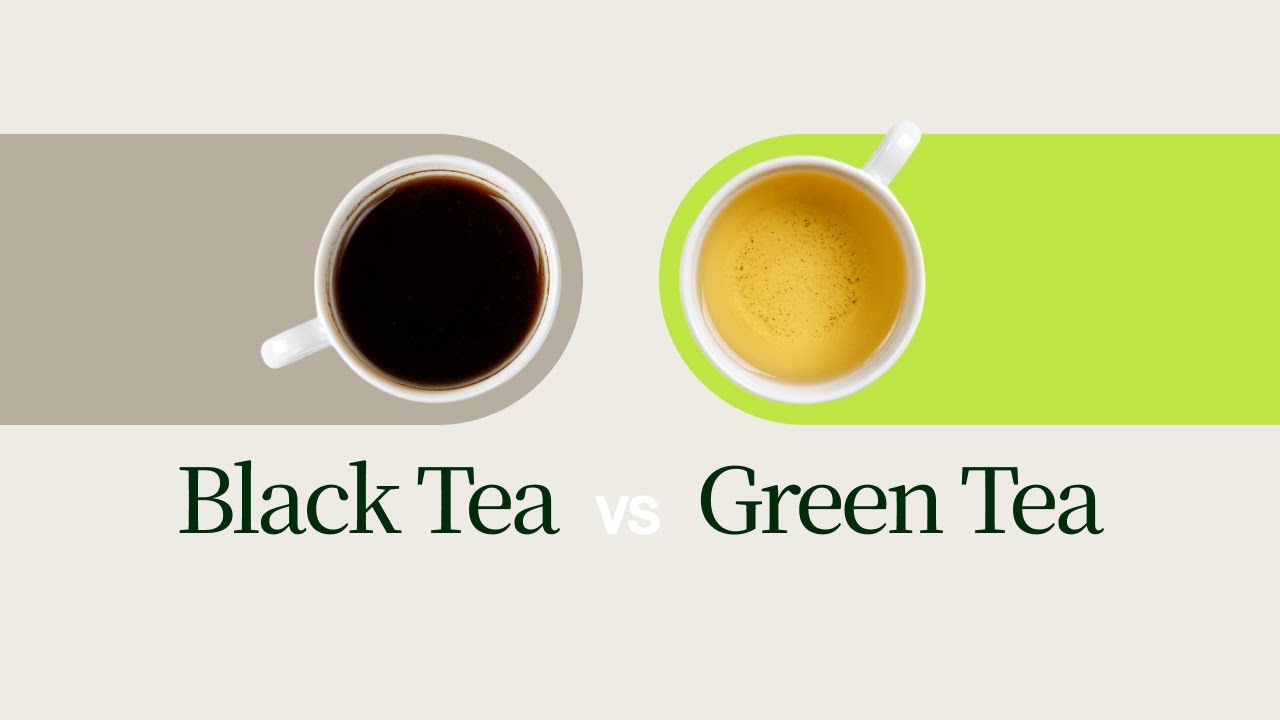 Black Tea vs Green Tea - Why is Green Tea Healthier Than Black Tea?