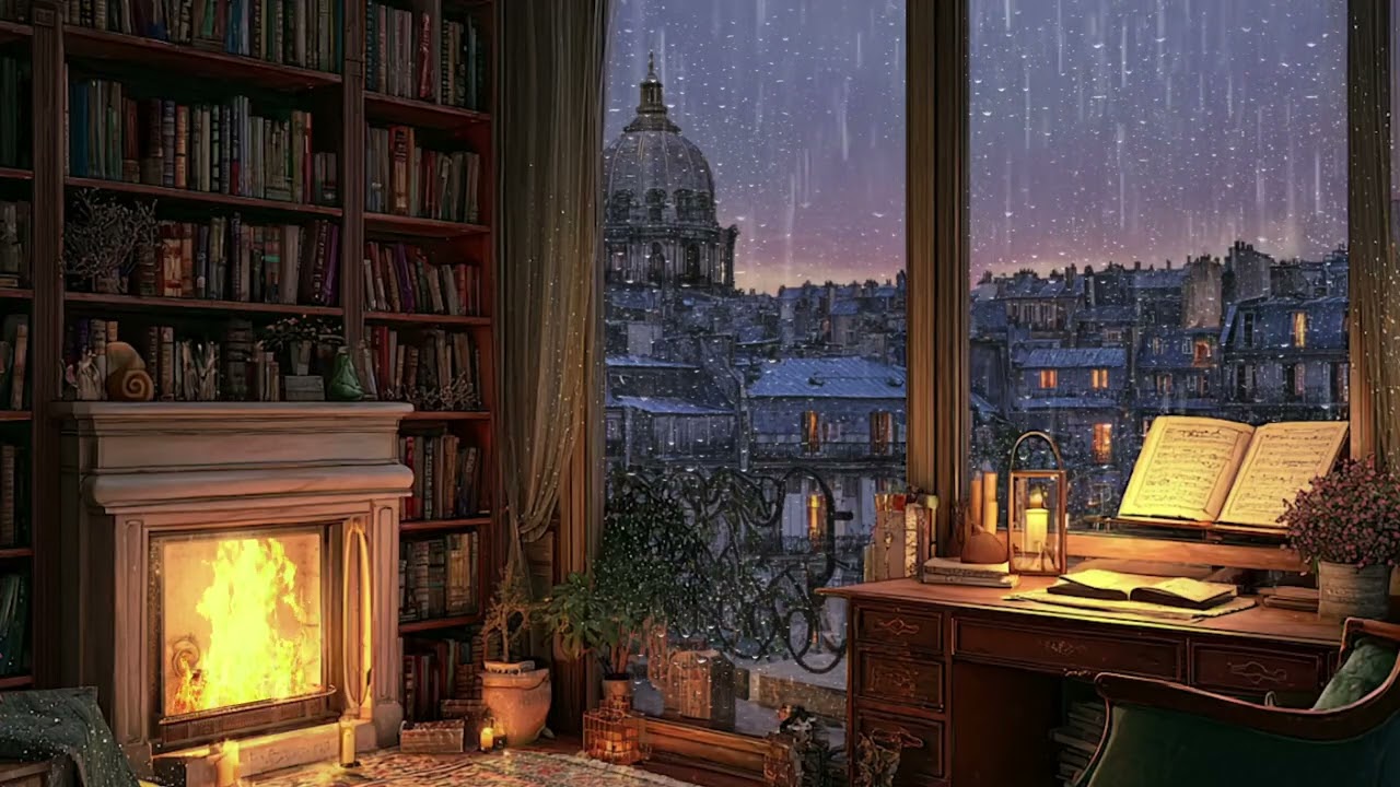 Light Rain Sounds for Deep Focus 🌧️ Cozy Rain Ambience for Studying, Reading and Productivity