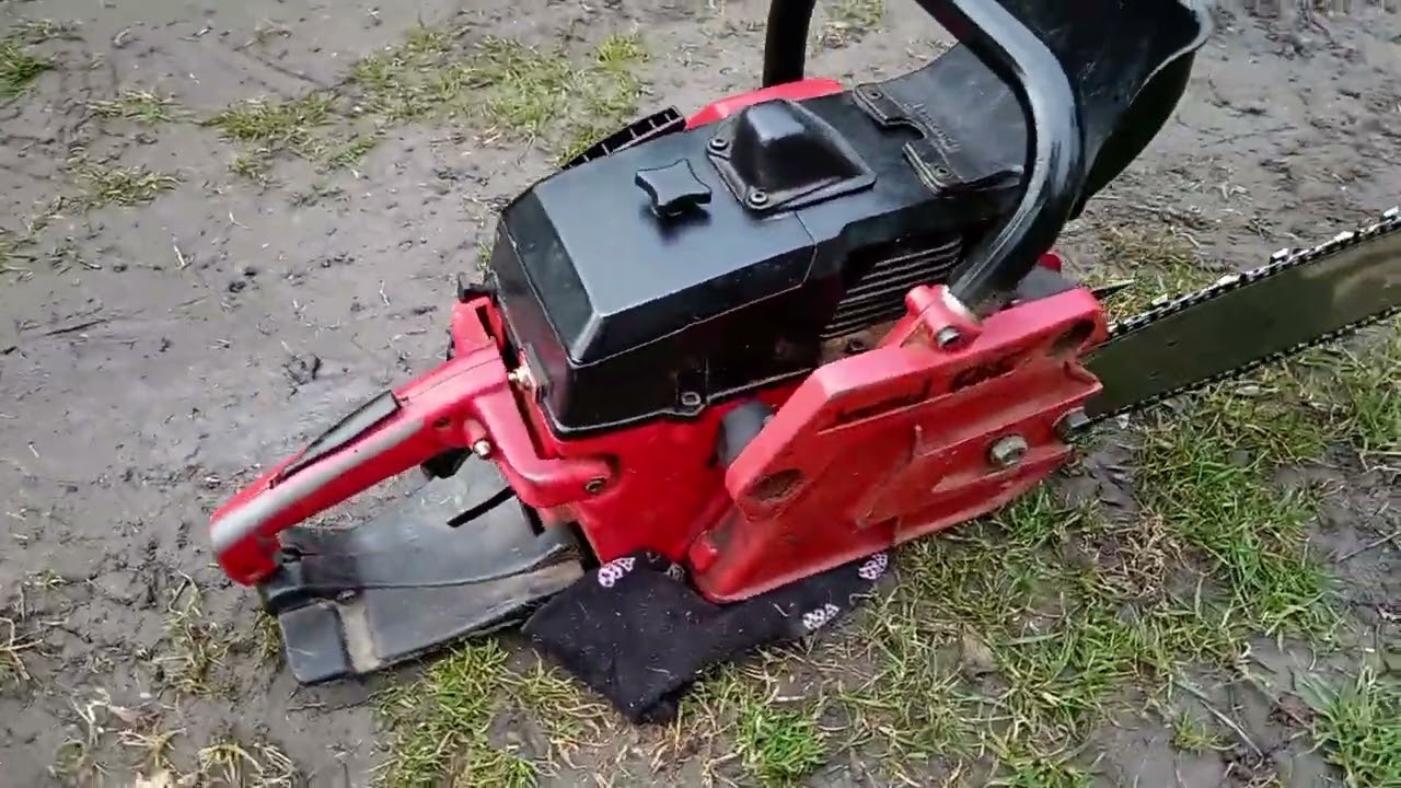 jonsereds 66e chainsaw test run.
