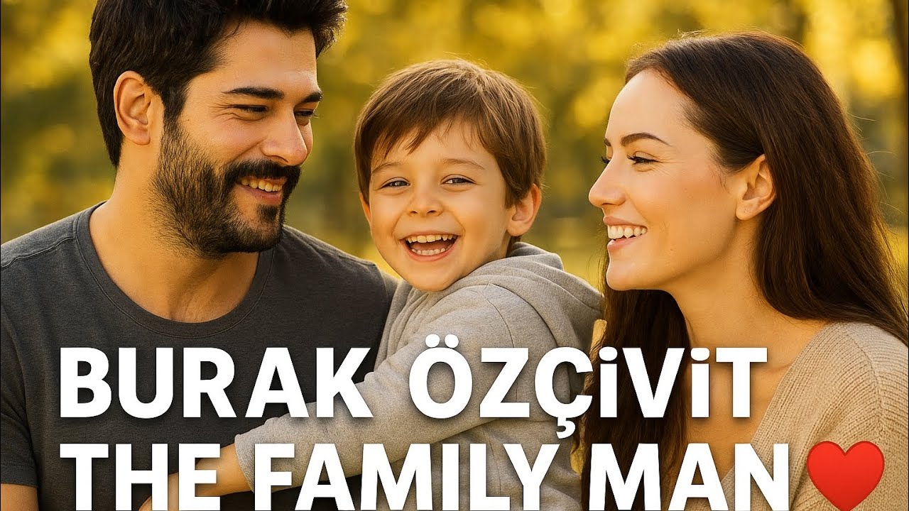 Burak Özçivit – The Family Man | Beautiful Family Moments with Fahriye Evcen