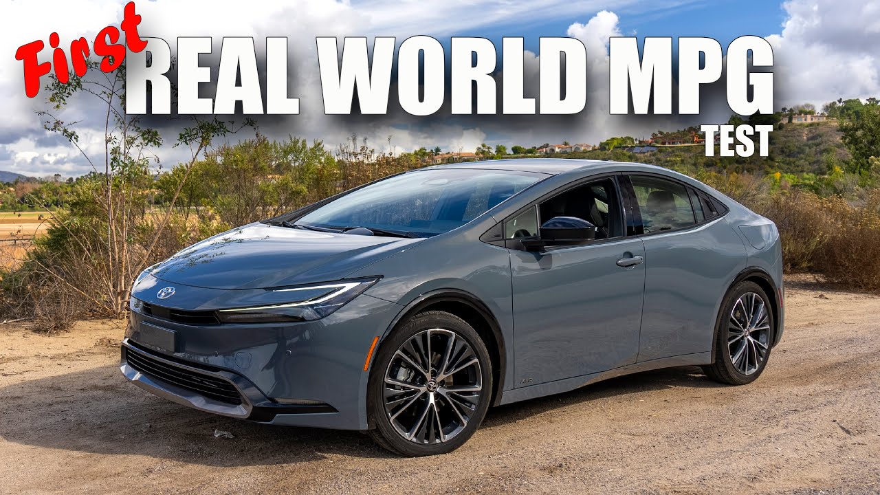 2023 Toyota Prius XLE - WORLD'S FIRST Real World MPG Test