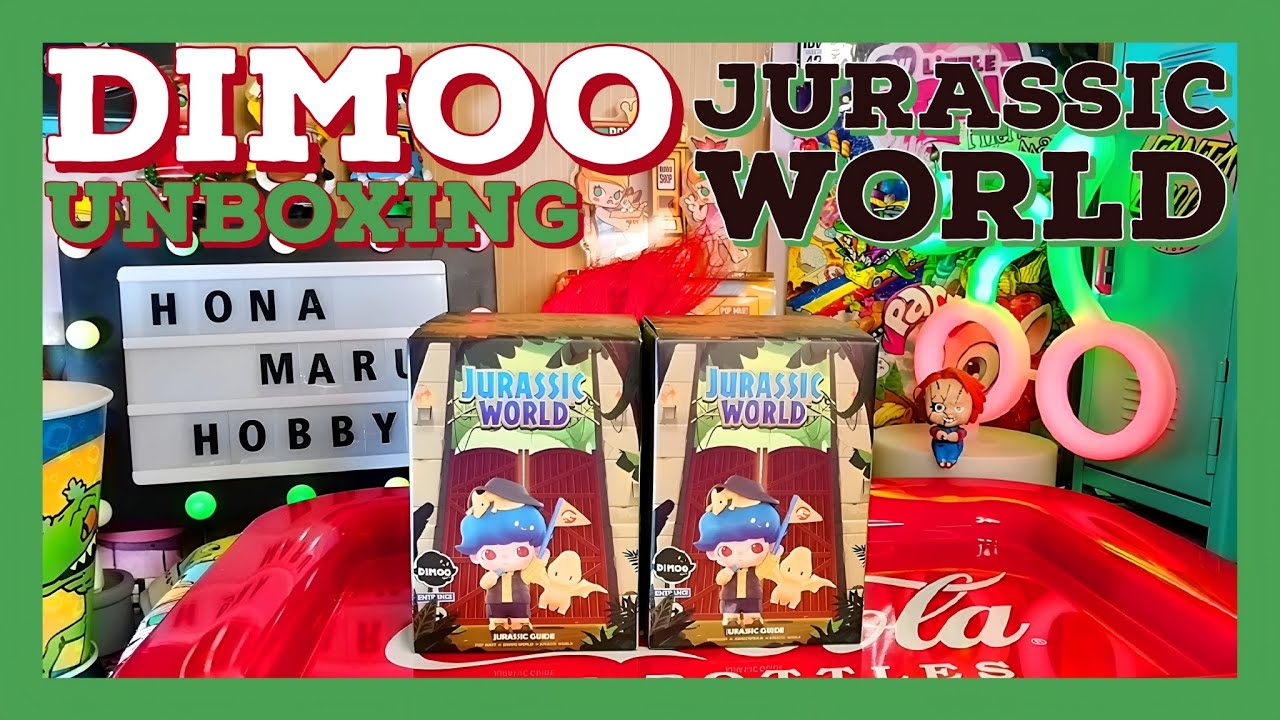 【POPMART】久しぶりUNBOXING🦖🤎DIMOO ジュラシックワールド シリーズ🌿 #226