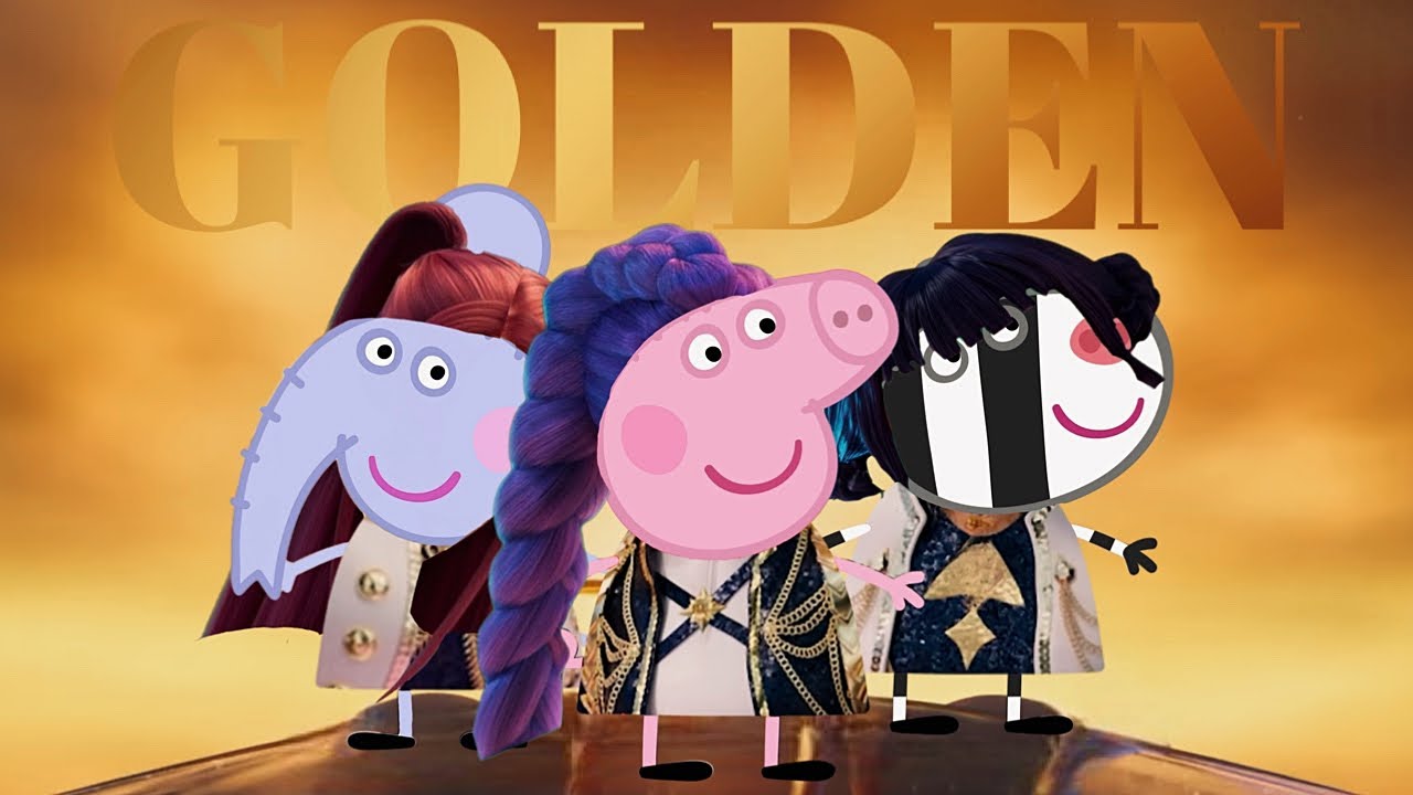 Peppa Pig Golden (HUNTR/X) | KPop Demon Hunters