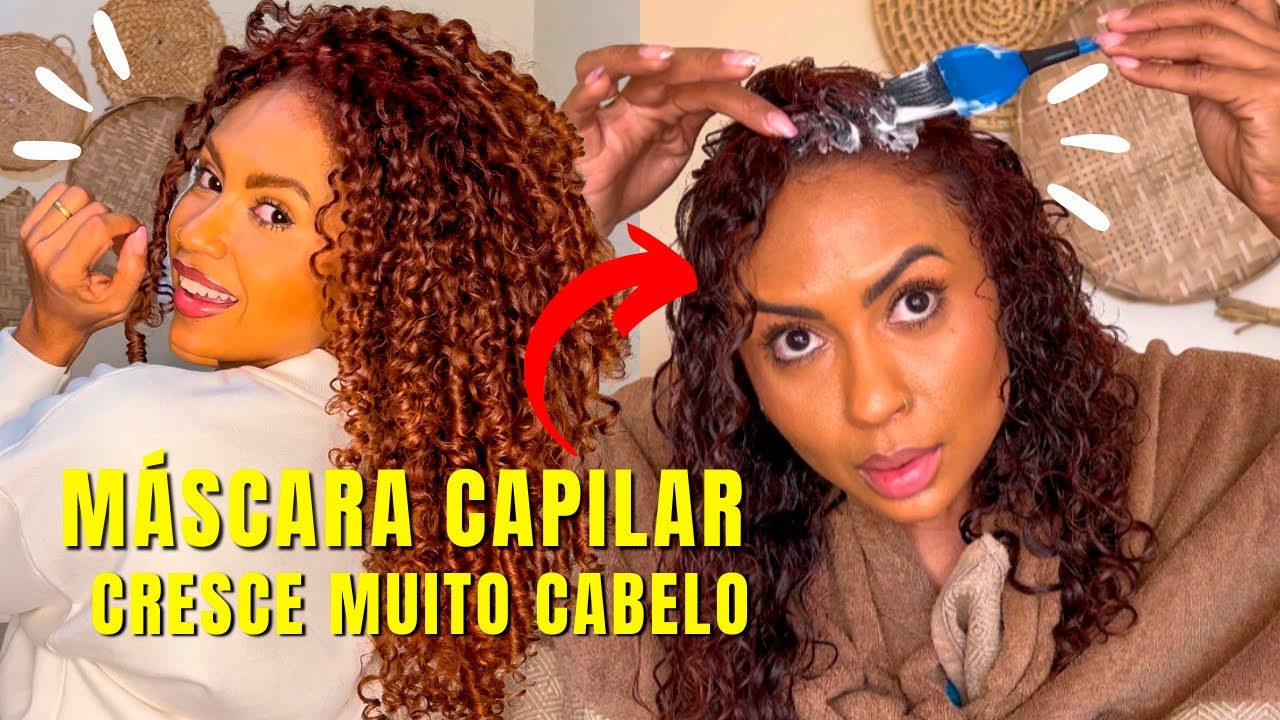 M&Aacute;SCARA TURBINADA PARA CRESCER MUITO CABELO - PROJETO RAPUNZEL- Super Pretinha
