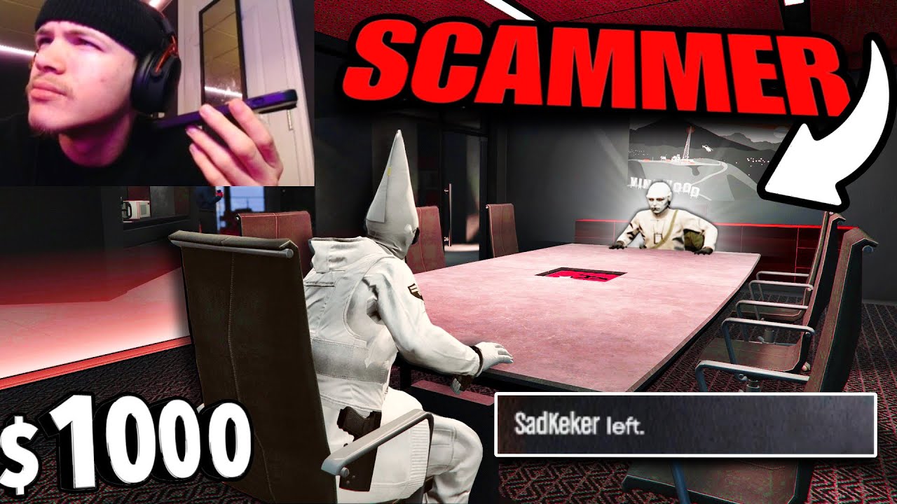 I TRICKED MY SUBSCRIBER as a SCAMMER in GTA Online... (then i surprised him)