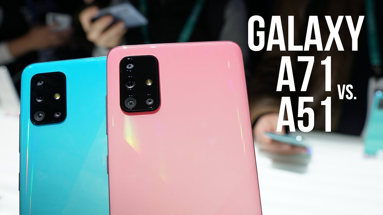 Samsung Galaxy A71 vs Galaxy A51 Comparison - Major Specs, Display, Camera Differences